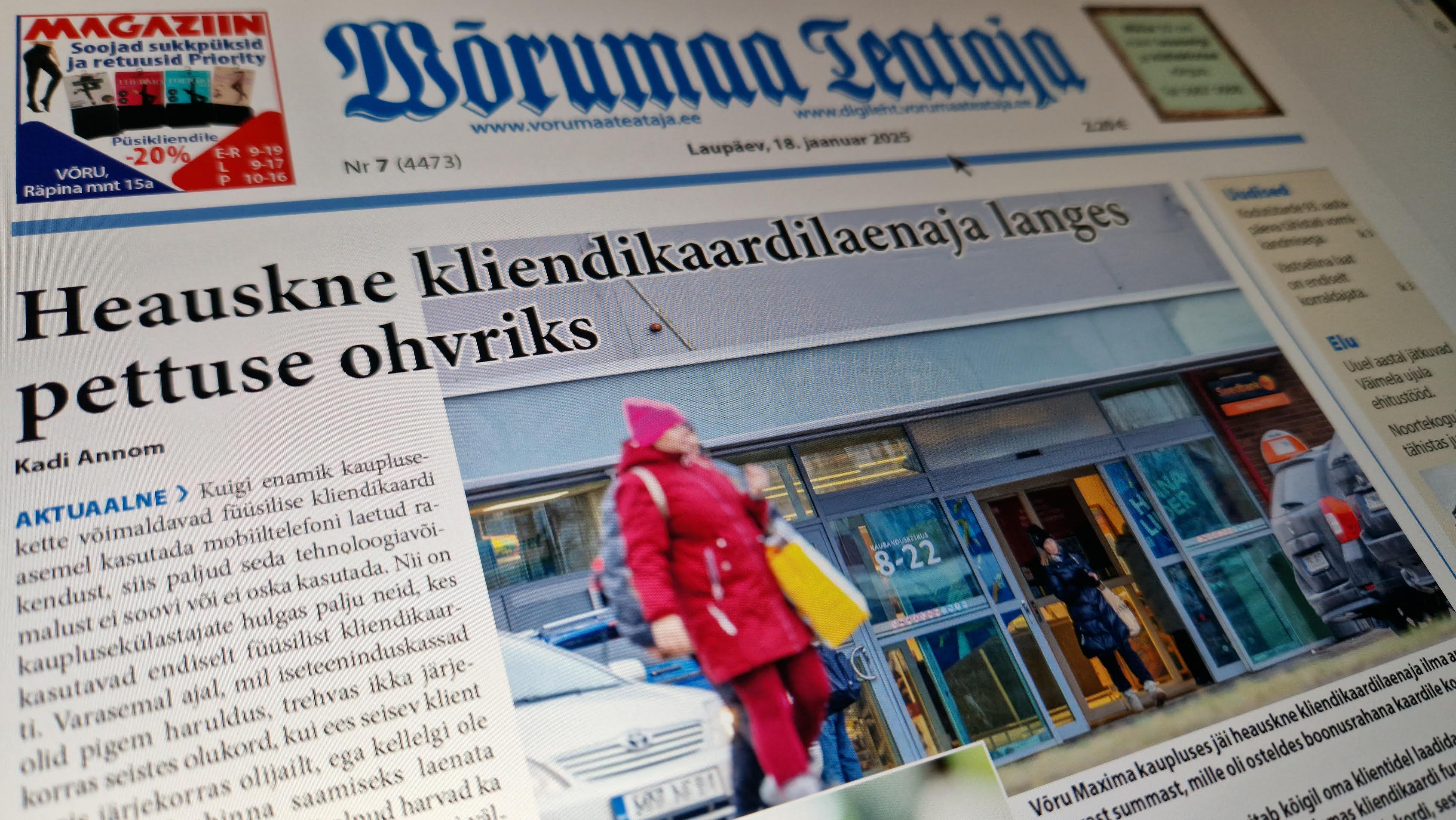 Lugejad jagavad tagasisidet kliendikaartide kasutamise kogemuste kohta